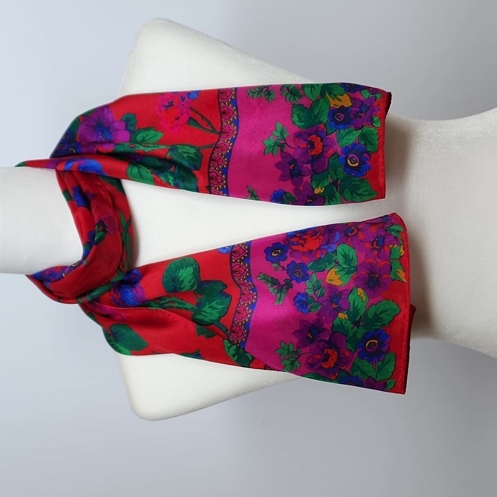 Liz Claiborne Floral Scarf
